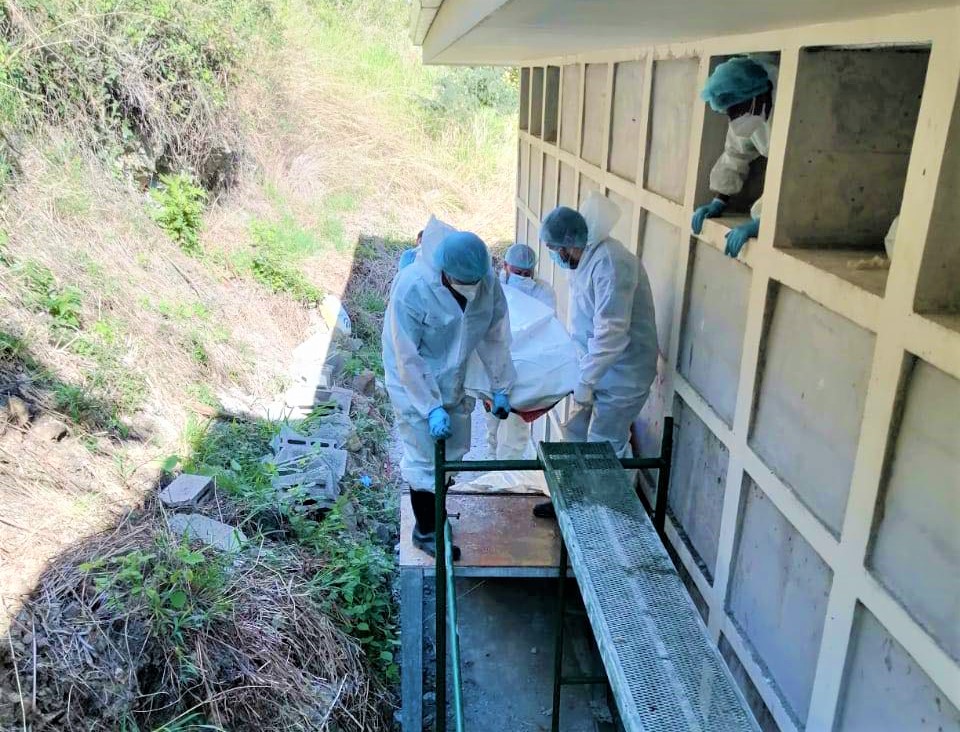 Unos 27 cadáveres fueron inhumados en Cementerio Humanitario del MP Unos 27 cadáveres fueron inhumados en Cementerio Humanitario del MP