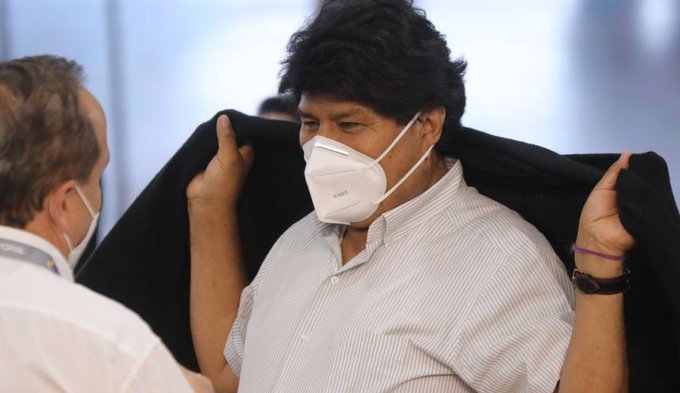 Evo Morales inicia tratamiento médico tras dar positivo por Covid-19