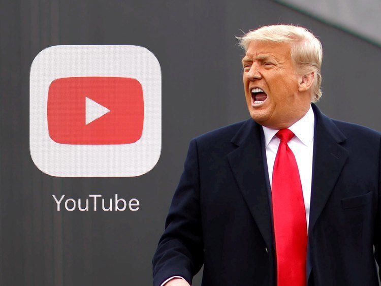 YouTube suspende el canal de Donald Trump YouTube suspende el canal de Donald Trump