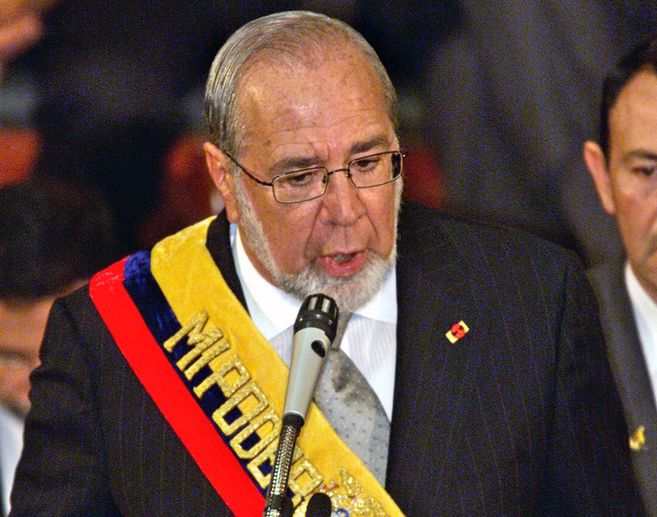 Fallece Gustavo Noboa Bejarano, expresidente de Ecuador Fallece Gustavo Noboa Bejarano, expresidente de Ecuador