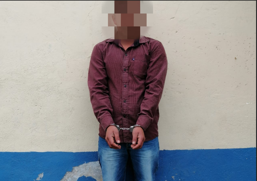 Sujeto es detenido por violencia intrafamiliar agravada en contra de una fémina