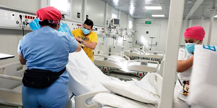 Hospital Modular de Tegucigalpa atiende 7 pacientes con COVID-19 Hospital Modular de Tegucigalpa atiende 7 pacientes con COVID-19
