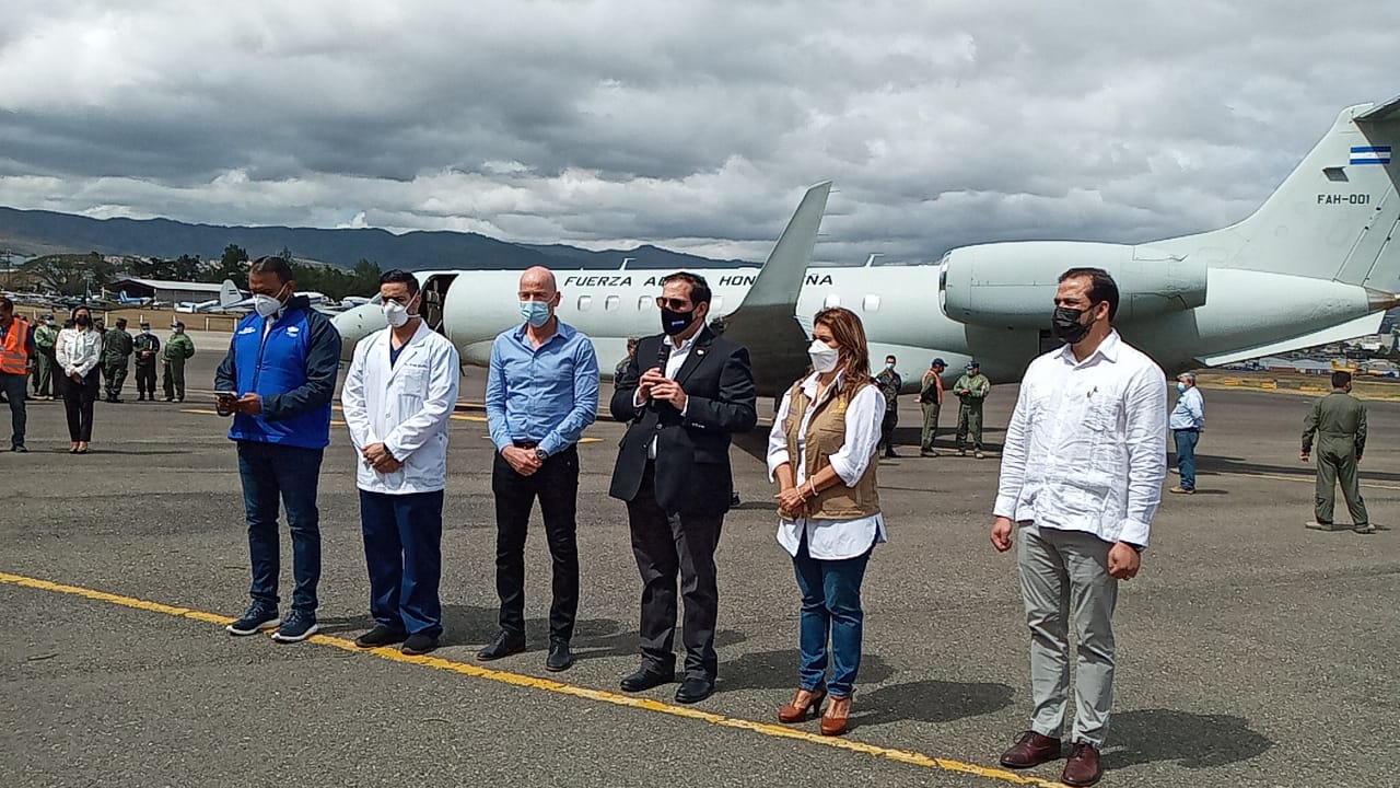 «Misión cumplida»: Las 5 mil vacunas donadas por Israel ya están en Honduras «Misión cumplida»: Las 5 mil vacunas donadas por Israel ya están en Honduras