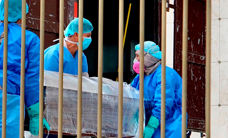 Portavoz del Tórax: «En un 78% por ciento están ocupadas las salas de COVID-19» Portavoz del Tórax: «En un 78% por ciento están ocupadas las salas de COVID-19»