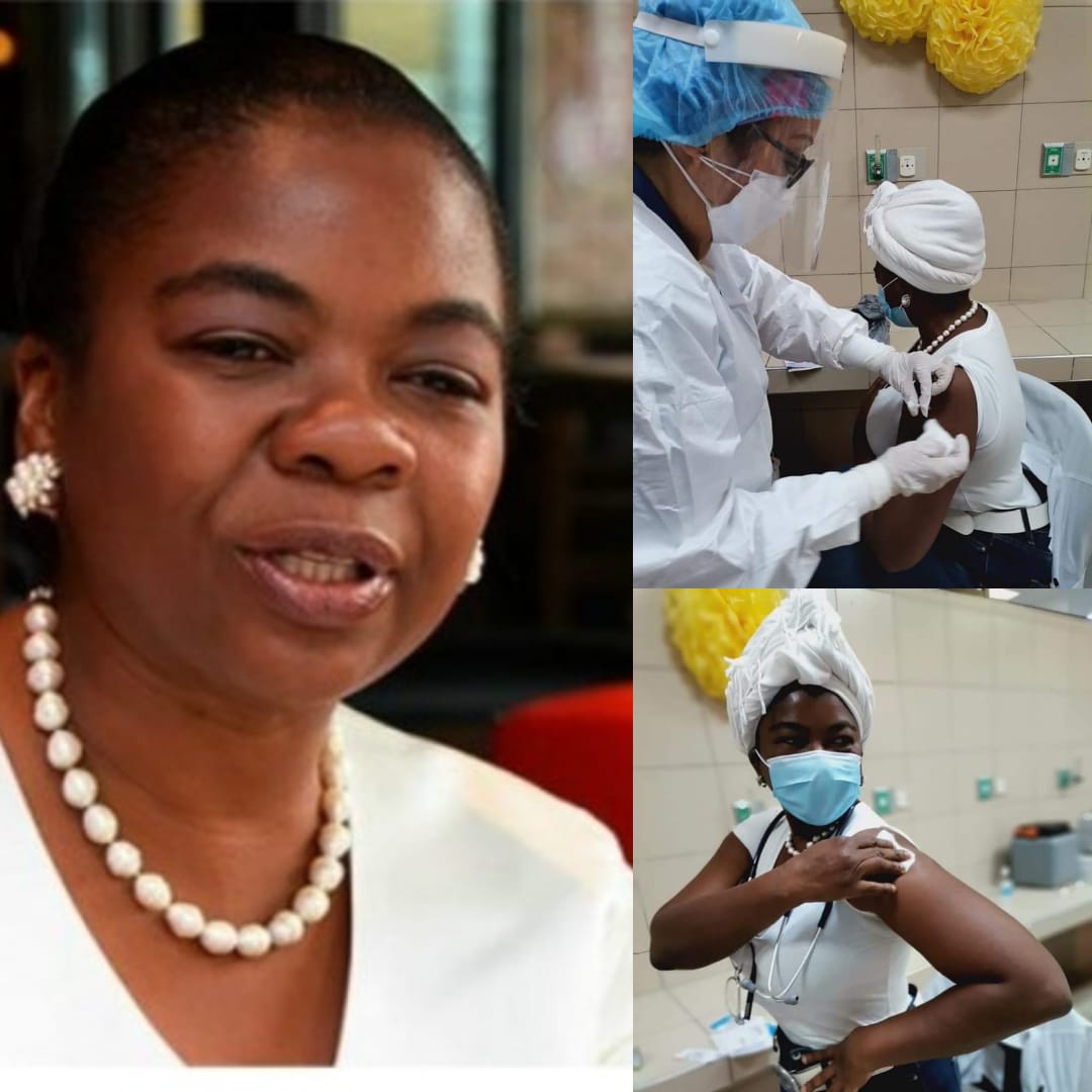 Diputada Johana Bermúdez  se defiende de ataques  tras ser vacunada contra la covid-19