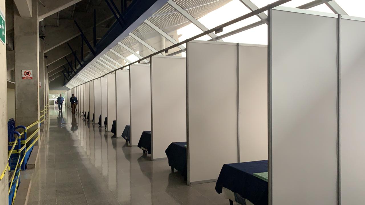 Desde su apertura Polideportivo de la UNAH atendió a 600 pacientes con Covid-19 Desde su apertura Polideportivo de la UNAH atendió a 600 pacientes con Covid-19