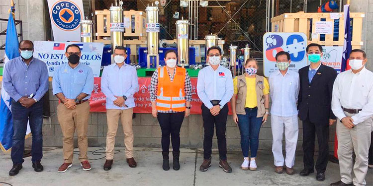 Taiwán dona a Copeco 7 potabilizadoras de agua Taiwán dona a Copeco 7 potabilizadoras de agua