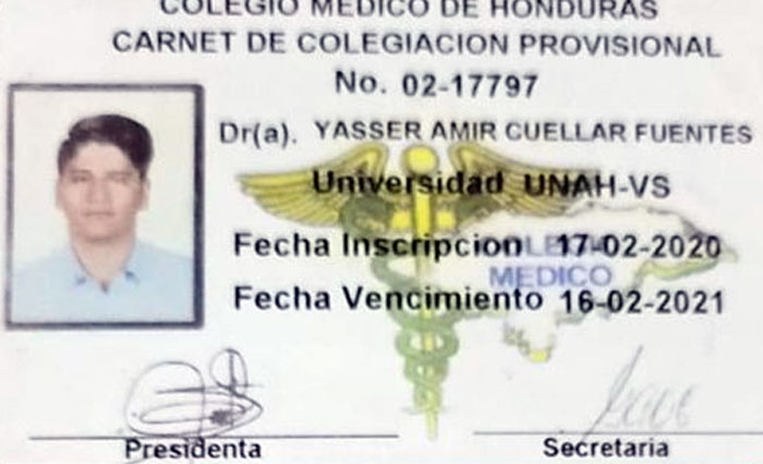 Muere por COVID-19 el médico Yasser Cuéllar