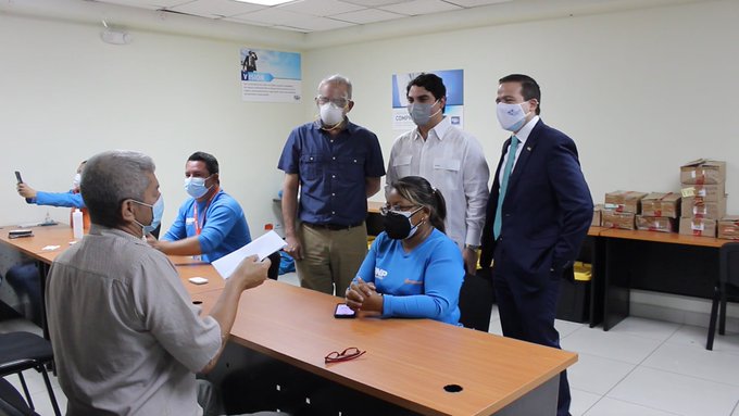 RNP, BCIE y Cooperación Internacional verifican entrega de DNI en la capital