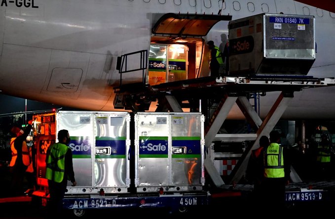 México recibe 1,5 millones de vacunas de AstraZeneca procedentes de EE.UU México recibe 1,5 millones de vacunas de AstraZeneca procedentes de EE.UU