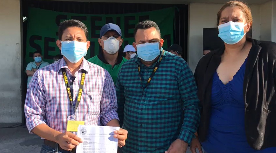 STENEE realiza protesta exigiendo la salida de la Junta Interventora STENEE realiza protesta exigiendo la salida de la Junta Interventora