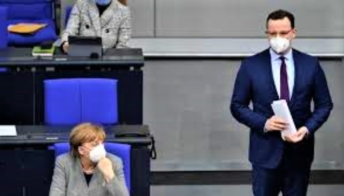 Dimiten dos diputados alemanes por corrupción en la compra estatal de mascarillas