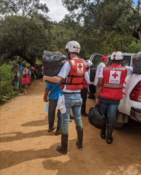 Cruz Roja de Honduras con más de tres mil colaboradores en apresto durante Semana Santa