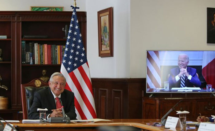 Joe Biden y López Obrador reafirman relación entre EEUU y México