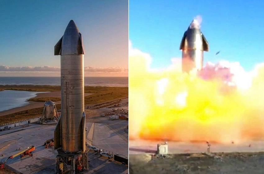 La nave Starship de SpaceX explota justo después de aterrizar