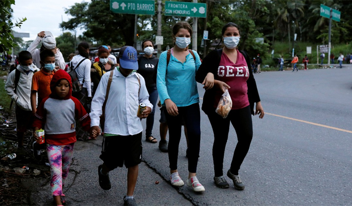 SPS: Más de 10 mil personas se organizan en nueva caravana para buscar «sueño americano» SPS: Más de 10 mil personas se organizan en nueva caravana para buscar «sueño americano»