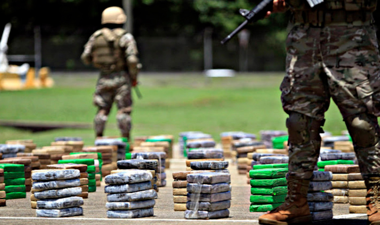 El jefe del Estado Mayor Conjunto :El informe del Departamento de Estado destaca las labores que hemos hecho en Honduras en la lucha contra el narcotráfico.