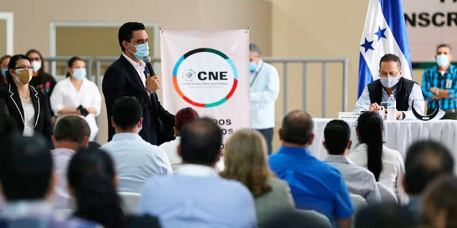 Secretario del CCPN:   Partido Nacional ofrece apoyo logístico al CNE