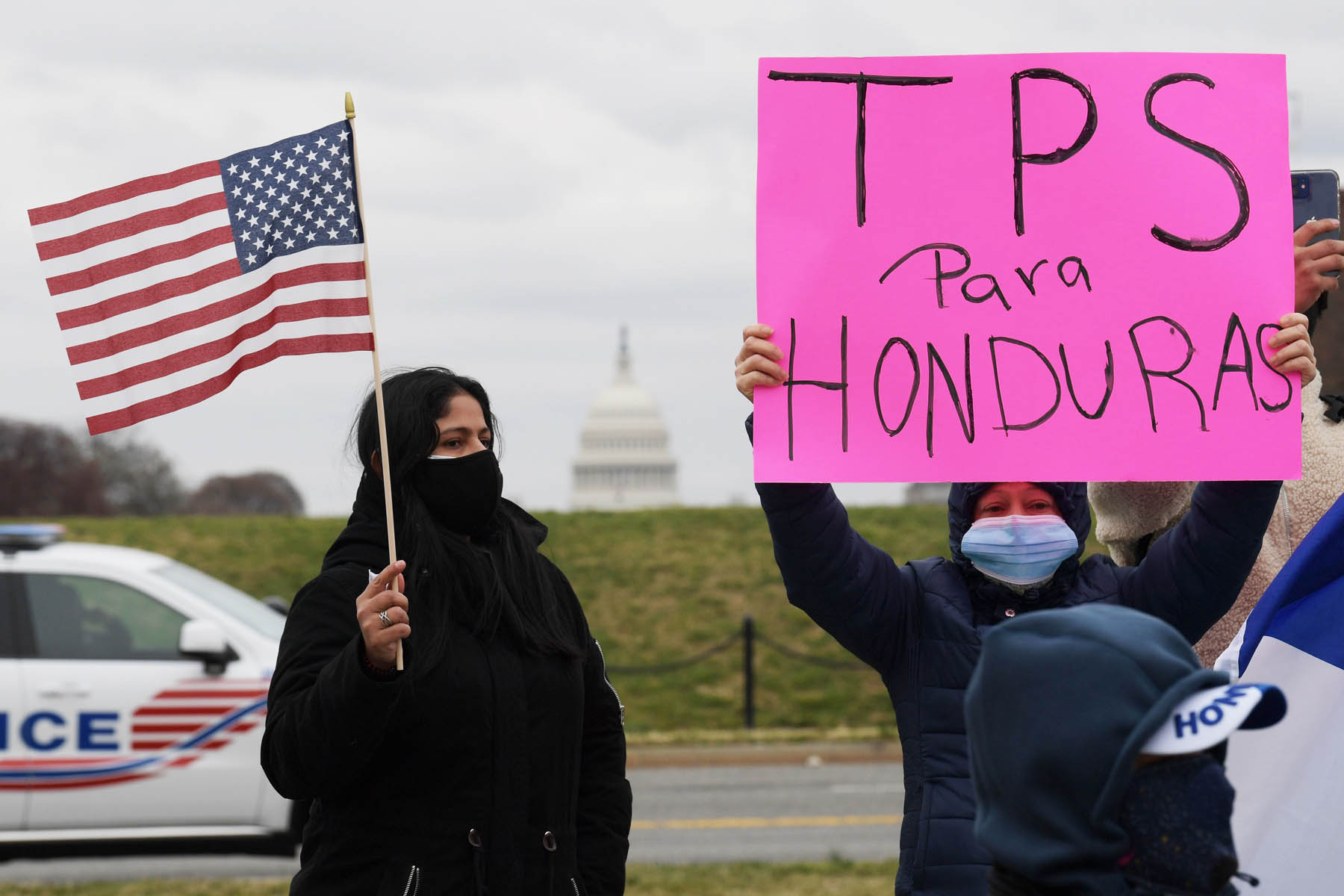 Migrantes hondureños piden a Joe Biden un nuevo TPS