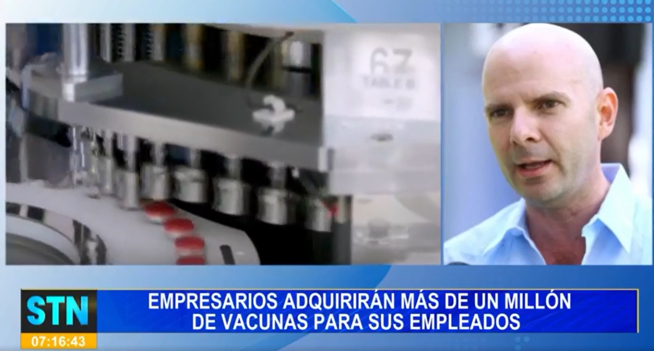 Sector privado une esfuerzos para adquirir  un millón de  vacunas  para inmunizar a sus empleados