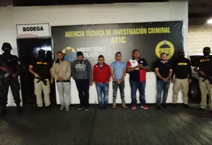 En curso juicio contra seis supuestos miembros del crimen organizado detenidos con 8.7 millones de lempiras