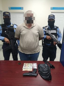 Capturan a presunto distribuidor de droga durante patrullaje en La Ceiba