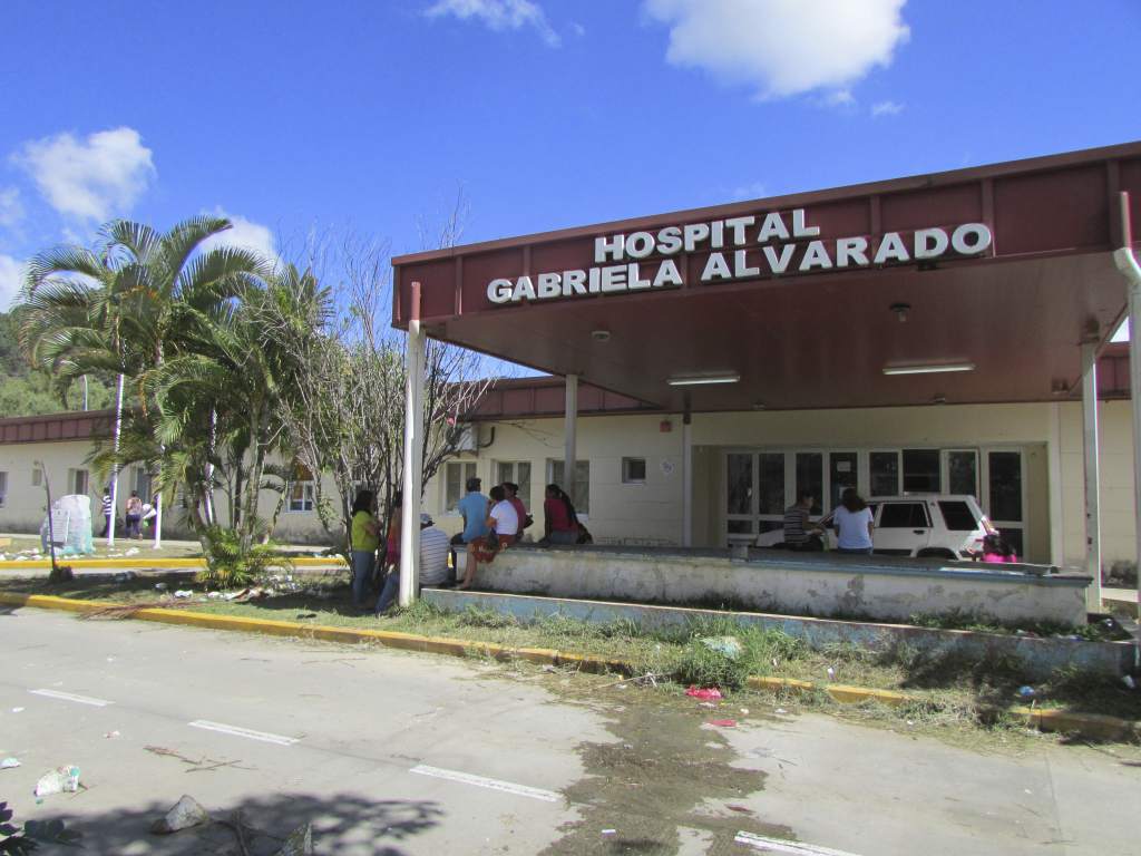 En su máxima capacidad se encuentra el Hospital Gabriela Alvarado de Danlí