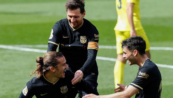 Con goles de Antoine Griezmann, el Barcelona le gana al Villarreal 2-1 y sigue en la pelea Con goles de Antoine Griezmann, el Barcelona le gana al Villarreal 2-1 y sigue en la pelea