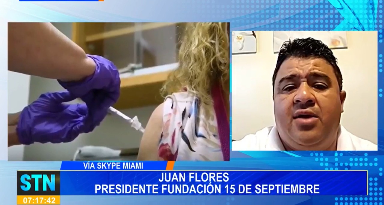 Fundación 15 de septiembre realiza gestión para que Honduras obtenga un millón de vacunas mediante el gobierno de EEUU