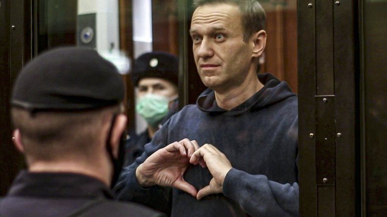 Las autoridades rusas amenazaron con alimentar por la fuerza a Alexei Navalny Las autoridades rusas amenazaron con alimentar por la fuerza a Alexei Navalny