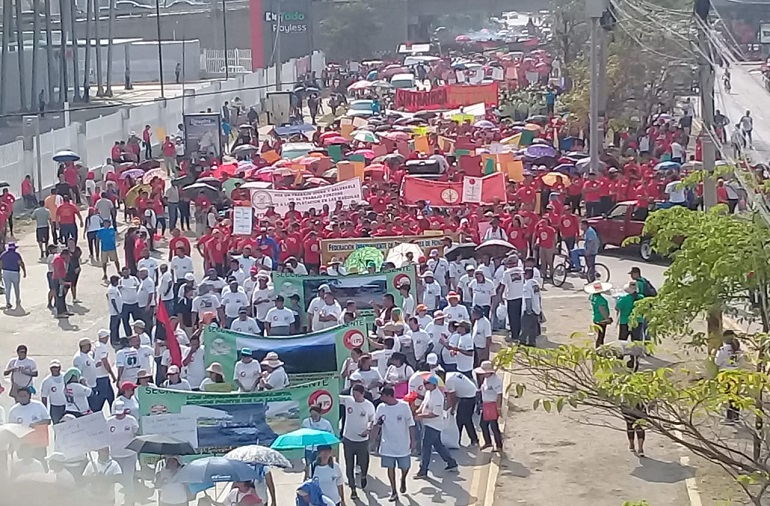 Sindicato de Trabajadores del Hospital Escuela no saldrá a manifestarse mañana 1 de mayo