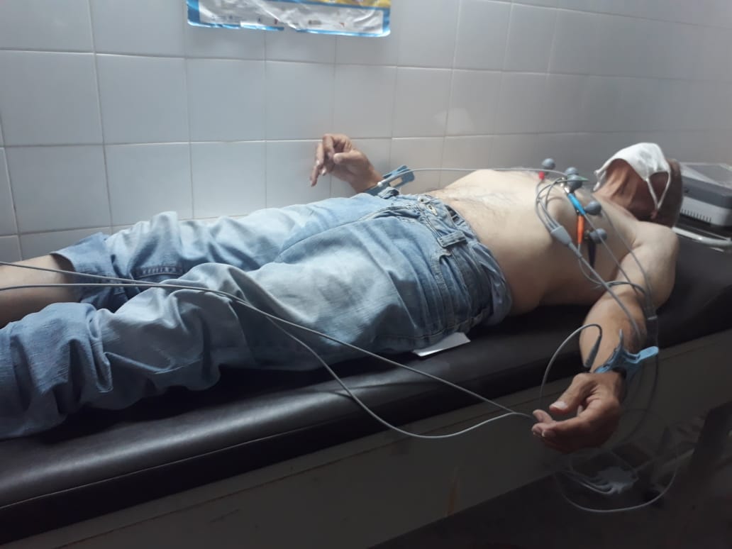 Habilitan electrocardiograma para atender población del Centro Penal de Támara