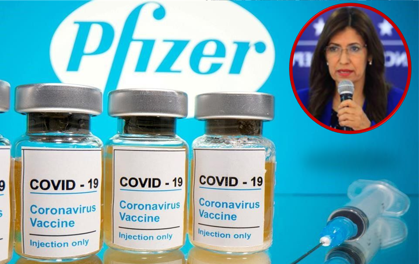 Salud firma contrato por 4.4 millones de vacunas de la farmacéutica Pfizer