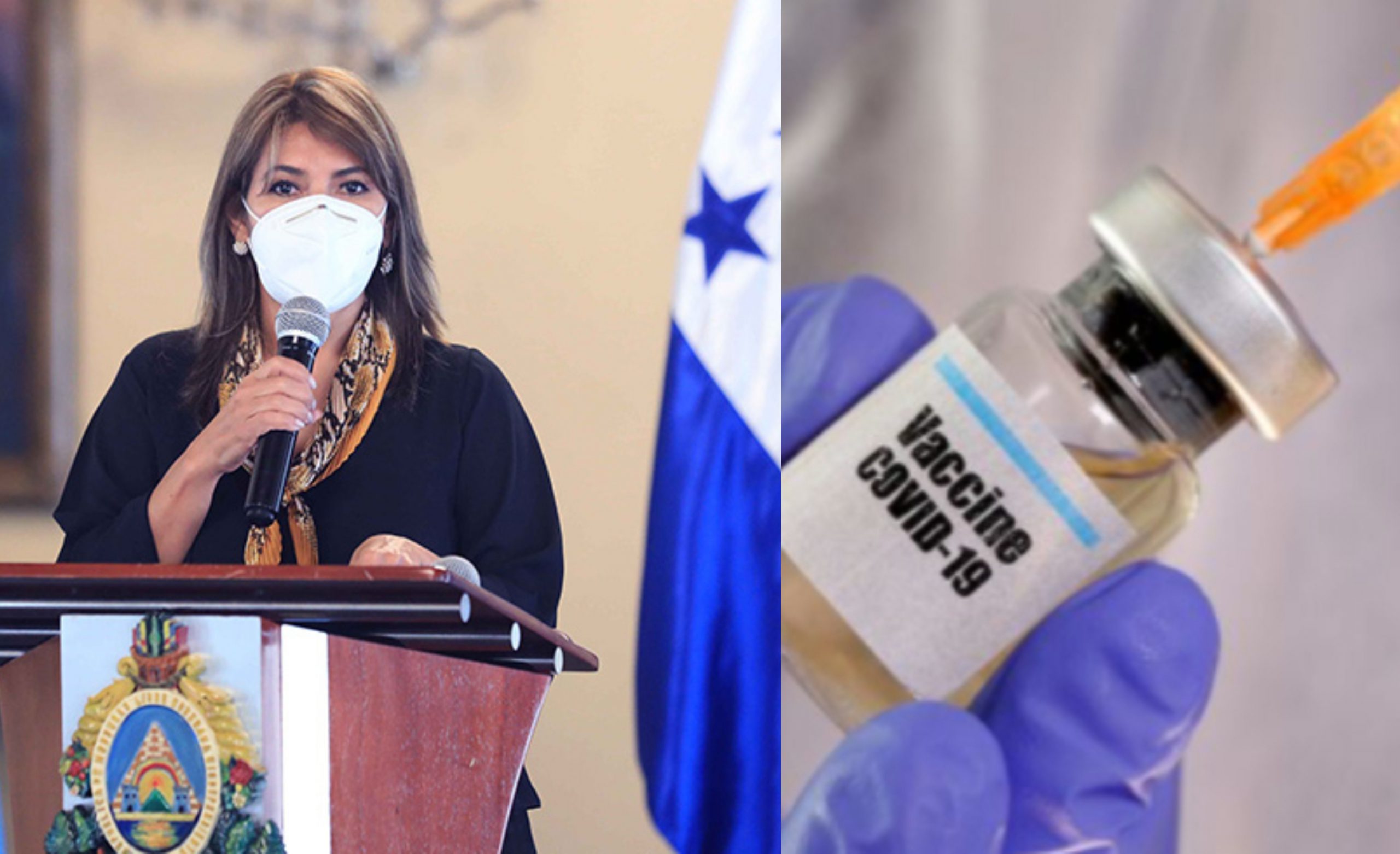 Ministra de Salud anuncia llegada de más vacunas anticovid de AstraZeneca y  primer lote de Pfizer