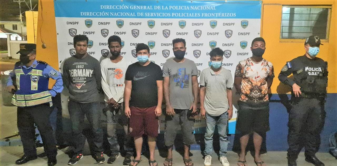 Detienen a 18 extranjeros en la zona sur del país