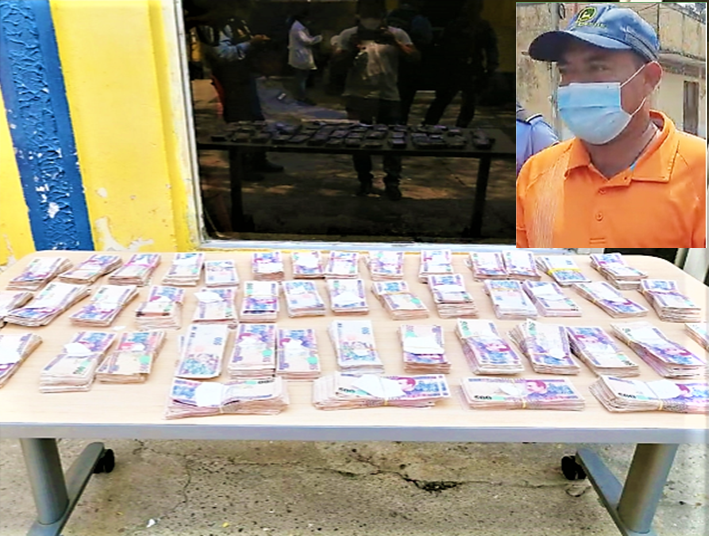 Con más de dos millones de lempiras, drogas y armas capturan a sujeto en la zona norte del país Con más de dos millones de lempiras, drogas y armas capturan a sujeto en la zona norte del país