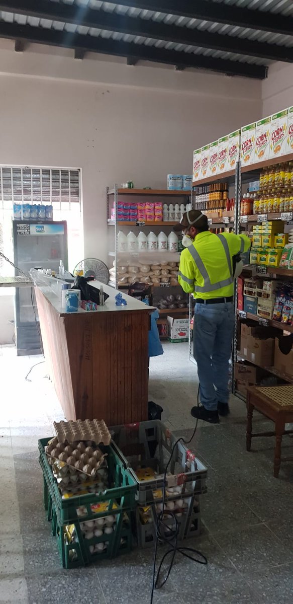 Realizan campaña de fumigación en puntos de venta Banasupro