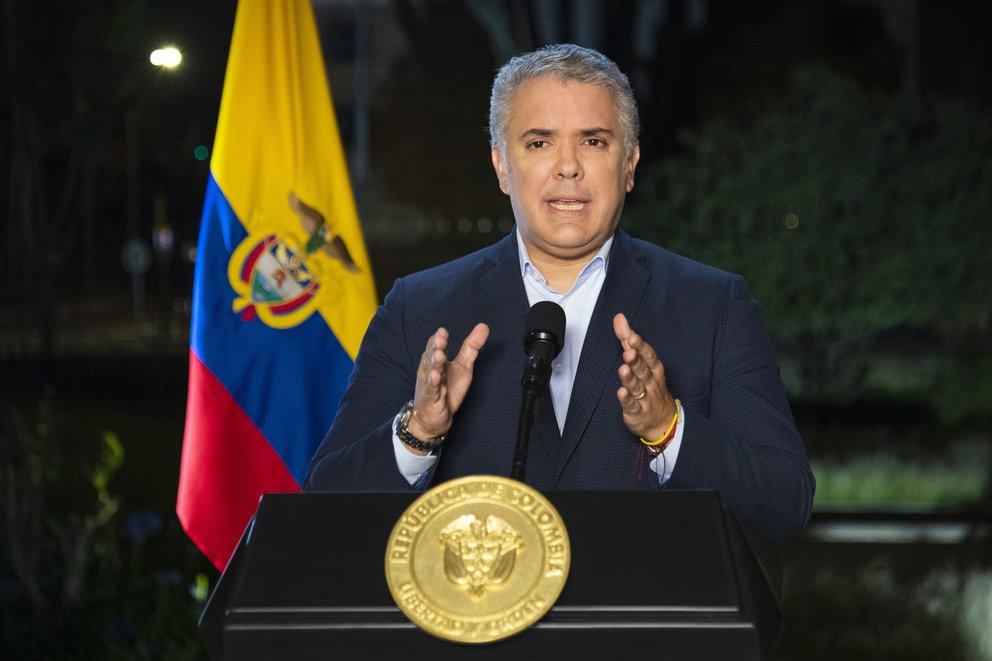 «En Colombia no existe un derecho a bloquear vía»: Iván Duque