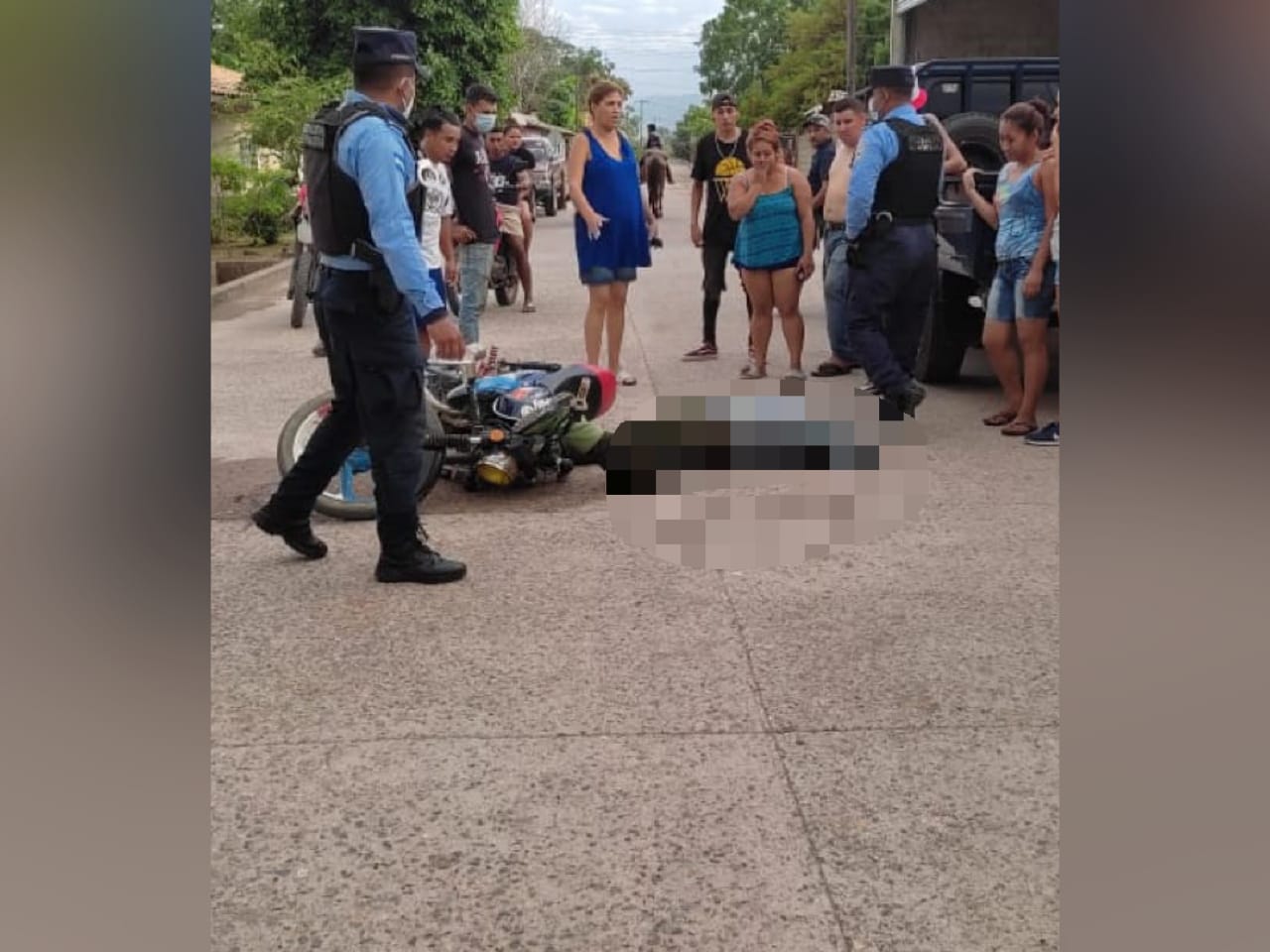 De varios impactos de bala le quitan la vida a motociclista en Comayagua