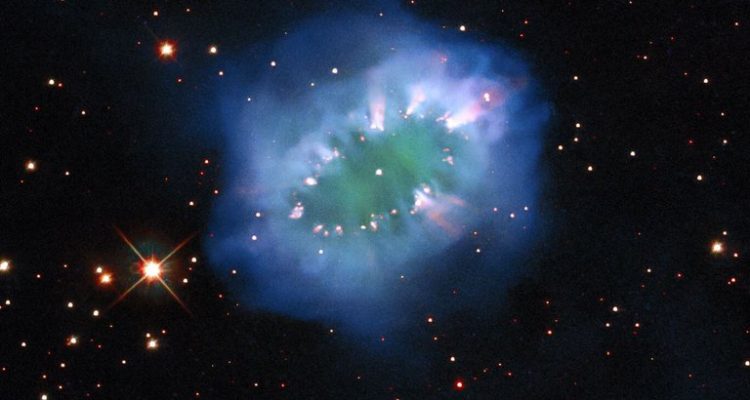 Así se ve un collar de diamantes de proporciones cósmicas