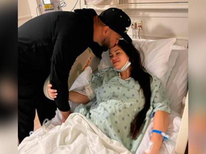 Natti Natasha y el productor Raphy Pina, padres de una niña