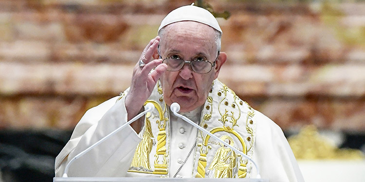 El Papa Francisco pide reducir las tensiones en Ucrania