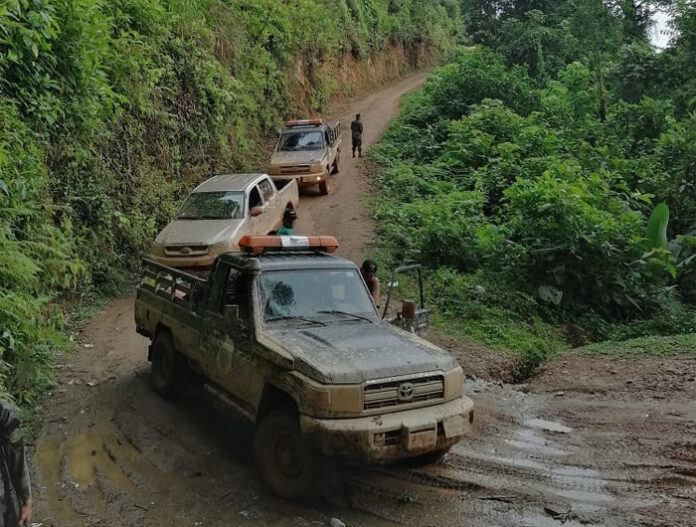 Fiscales del MP investigan «in situ» construcción de carretera en La Mosquitia Fiscales del MP investigan «in situ» construcción de carretera en La Mosquitia