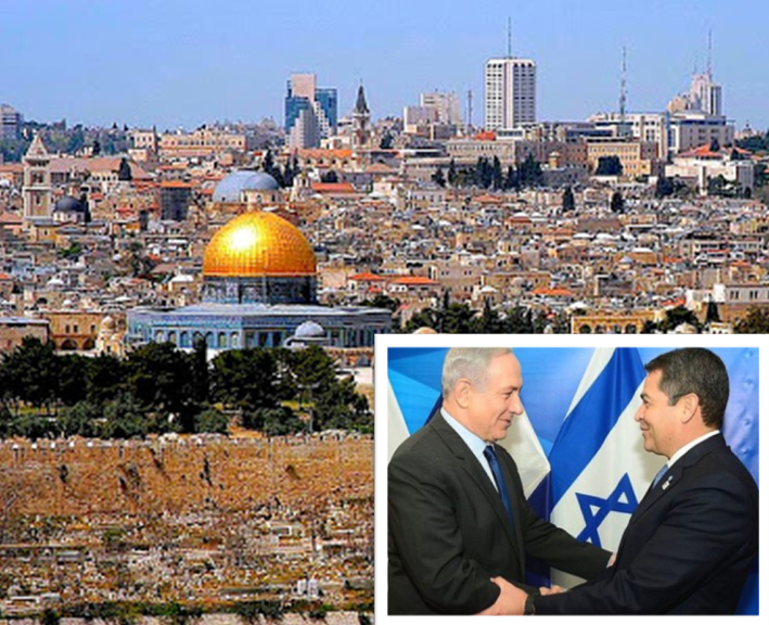 Presidente Hernández anuncia apertura de la embajada de Honduras en Jerusalén Presidente Hernández anuncia apertura de la embajada de Honduras en Jerusalén