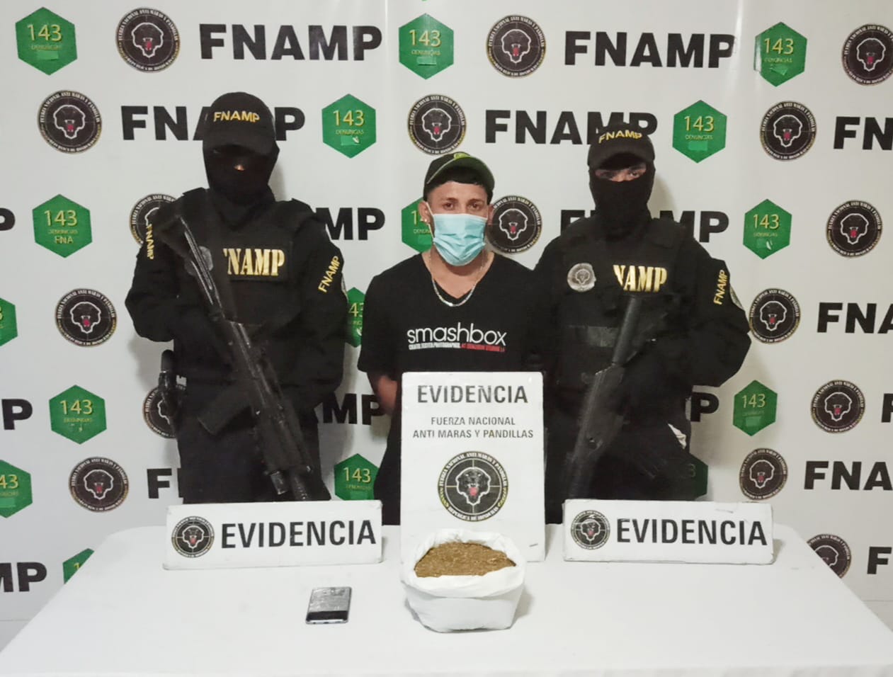 En posesión de droga capturan a «La Bestia» de la MS-13 en la capital