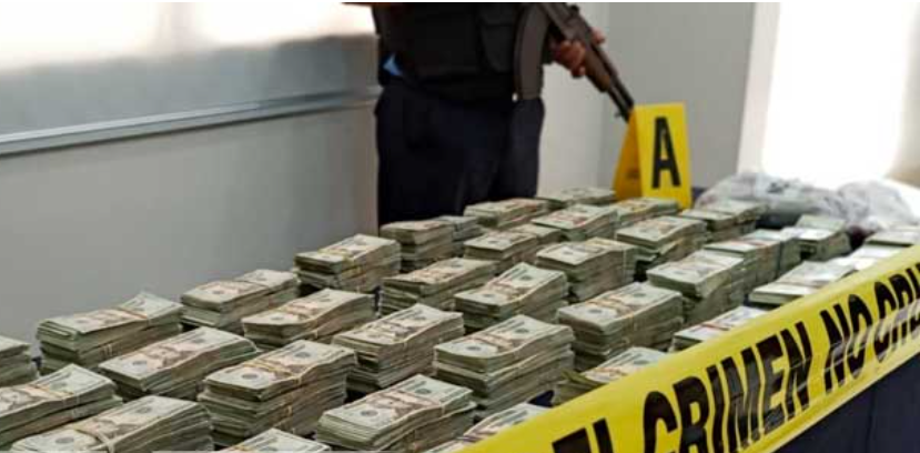 Con 400 mil dólares  capturan a hondureños en Nicaragua