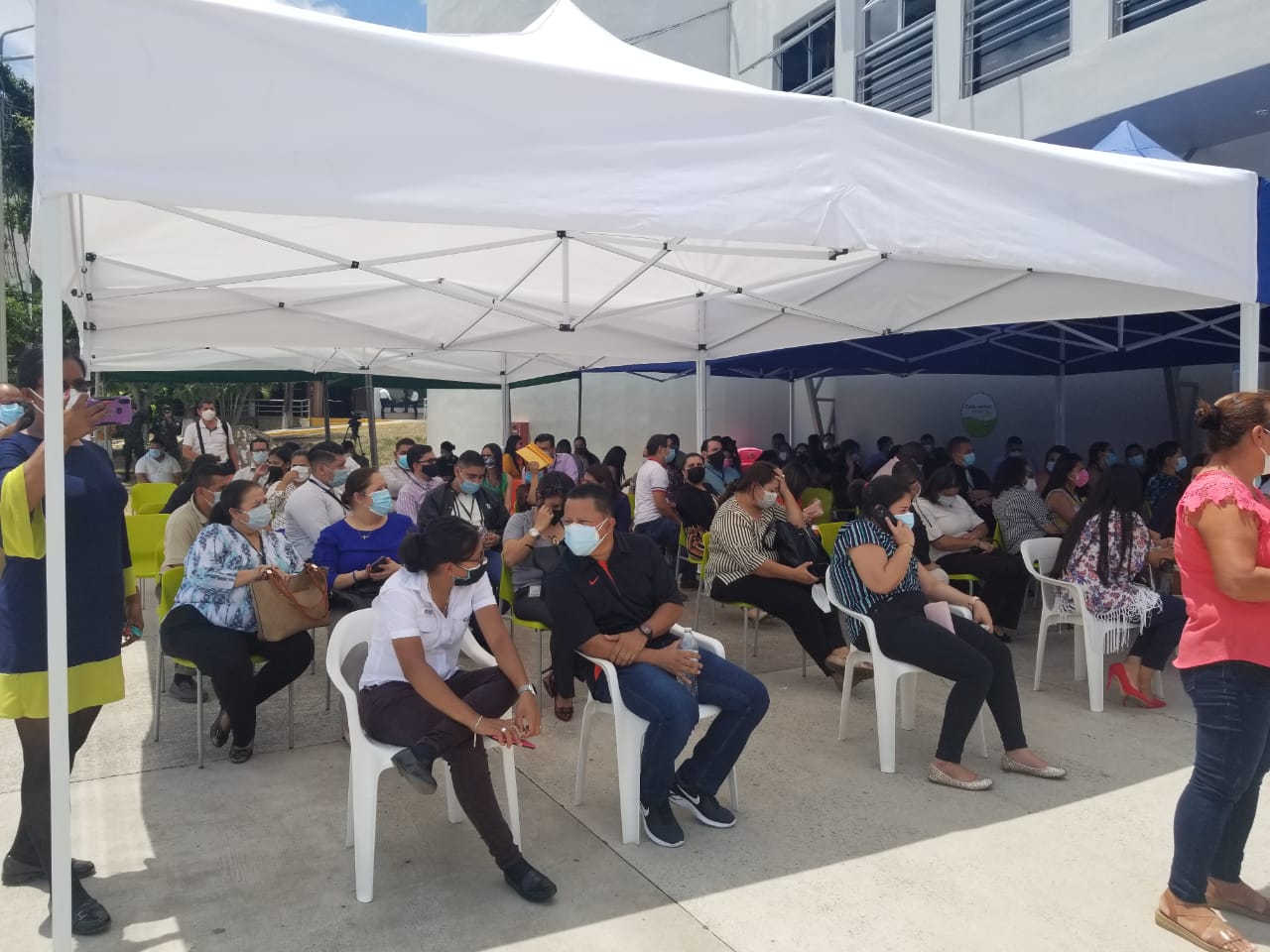 Personal del Poder Judicial es vacunado contra la Covid-19