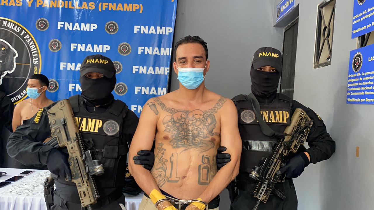 Capturan a «El Scarface», cabecilla de la Pandilla 18 a nivel nacional