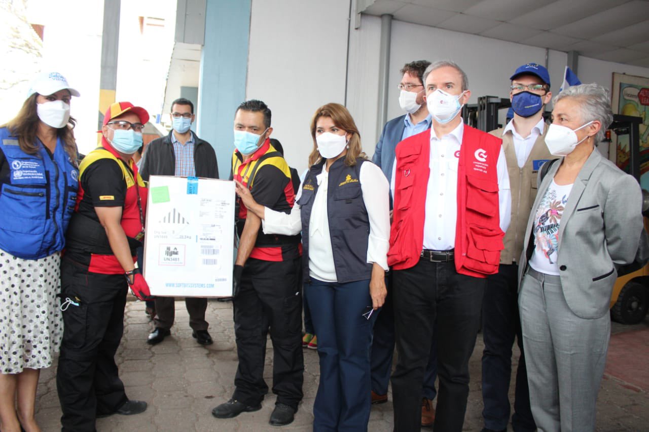 COVAX: Llegan 105,300 vacunas de Pfizer a Honduras COVAX: Llegan 105,300 vacunas de Pfizer a Honduras