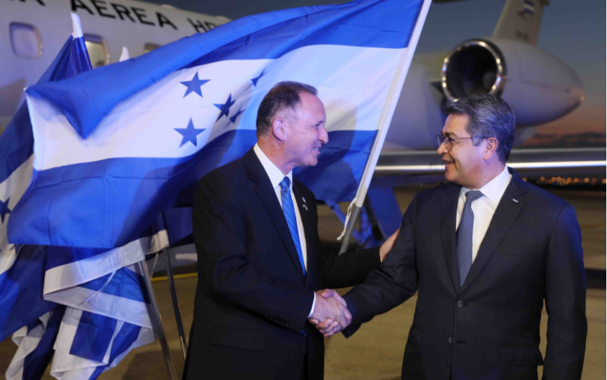 Presidente Hernández inauguró hoy embajada de Honduras en Jerusalén, Israel